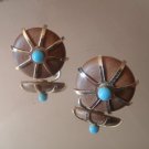 Vintage Goldtone Screwback Earrings