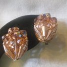 Vintage Goldtone Clip On Earrings