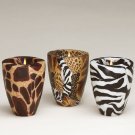 Safari Pattern Vase Candles