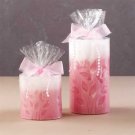 Embossed Rose Scented Candles