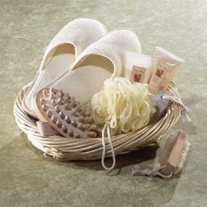 Spa Gift Set in Basket