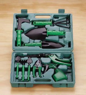 Garden Tool Set in Case