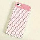 pink white stripe geomeric iphone 4 case iphone case