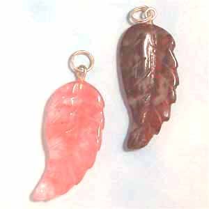 Leaf Gemstone Pendant (GE1188LEAF)