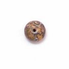 Leopardskin Jasper 10mm Button Shaped Beads (GE1121)