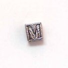 Alphabet Metal Bead - M (ME631-M)