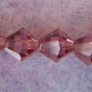 8mm Medium Purple Crystal Beads (GL210)