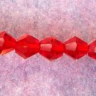 6mm Red Crystal Beads (GL1335)