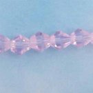 6mm Pink Crystal Beads (GL213)