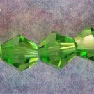 6mm Grass Green Crystal Beads (GL207)