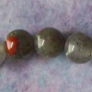 African Bloodstone 8mm Round Beads (GE1260)