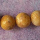 Caramel Mountain Jade 10mm Round Beads (GE1273)