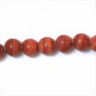 Red Milachite 6mm Round Beads (GE1126)