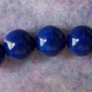 Mountain Jade Lapis Color 8mm Round Beads (GE1355)