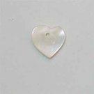 Oyster Shell Heart 10mm Bead (SH1279)