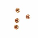 3mm Round Metal Beads Gold Plated (ME616)