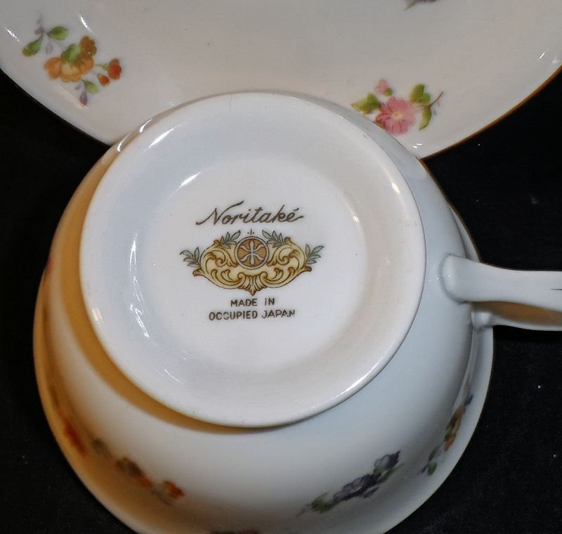 Noritake Occupied Japan Tea Cup and Saucer