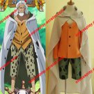 Anime One Piece Silvers Rayleigh Cosplay Costumes (Customized)