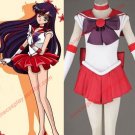 Anime Sailor Moon Cosplay Costume Hino Rei Soldier Clothes(in stock / customized)