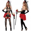 Dead Festival Cosplay Costumes Skeleton Demon Fancy Dress Witch Vampire Women Clothes for Halloween
