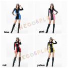 Campus sports Costumes Racing Girl Fancy Complete Uniform Cheerleaders Jumpsuits for Group Play