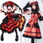DATE A LIVE Nightmare Cosplay costume Tokisaki Keurumi Anime cosplay fancy dress
