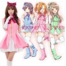 Love Live! Kousaka Honoka/Umi Sonoda/Minami Kotori Cosplay Costume Love Live Start dash! Dress