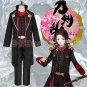 The Sword Dance/Touken Ranbu Cosplay Costume Kashuu Kiyomitsu Battle Uniform Outfit Samurai Clothes