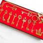 Kingdom Hearts Cosplay Armory Necklace Sora Keyblade Keychain Metal Figure Toy Pendants