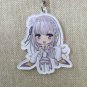 Re:Zero kara Hajimeru Isekai Seikatsu Cosplay Key Chains Pendants Phone Charm Keychains