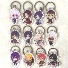 Touken Ranbu Online Cosplay Kashuu Kiyomitsu Key Chains Pendants Rin Charm Collection Keychains
