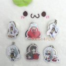 Inuyasha Cosplay Key Chains Kikyou Pendant Charm Setsushoumaru Collection Keychains for Christmas