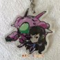 Fashion D.va Games Cosplay Key Chains DVA Pendant Charm Collection Keychains for Christmas Gift