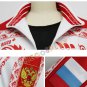 Yuri!!! on Ice Cosplay Clothes Viktor Nikiforov Cosplay Costume Red Sportswear Set