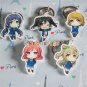 Love Live! Cosplay Accessories Nico Sonoda School Uniform Key Chains Minami Kotori Charm Pendants