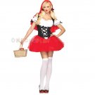 halloween costumes sexy cosplay little red riding hood fantasy game uniforms fancy dress outfit