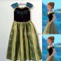 Exquisite Princess Dresses Anna Cosplay Costume Dress Children Costume Fairy Tales Princess Dress