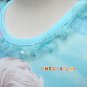 Summer Children Short Sleeve Dress Elsa Anna Girls Cosplay Dress Princess Dress for Kids