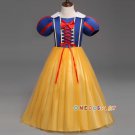 New Summer Girls Snow White Princess Dresses Kids Girls Halloween Party Christmas Cosplay Dresses