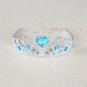 Princess Crown+Magic Wand+ Wig Set Anna Elsa Tiara Girls Hair Brand Tiara Cosplay Crown for Kids