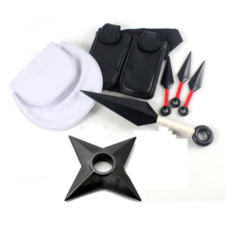 Naruto Hatake Kakashi Costume And Accessories Set
