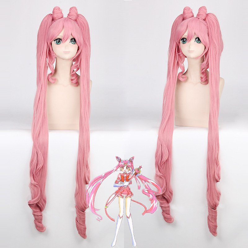 Anime Sailor Moon  Chibi Usa Cosplay Wig