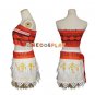 Moana Princess Cosplay Costumes Hawaii Maui style Women Sexy Savage Tops and skirts Kids Clothes