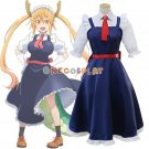 Kobayashi-san Chi no Maid Dragon Cosplay Costumes Tooru Dress Kanna Kamui Maid Clothing Full Set