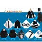 14 Part in 1 set Black Butler Ciel Phantomhive Funeral Cosplay Cotumes Halloween Party Complete set