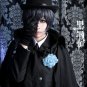 14 Part in 1 set Black Butler Ciel Phantomhive Funeral Cosplay Cotumes Halloween Party Complete set