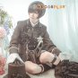 Black Butler Ciel Phantomhive Cosplay Cotumes Kuroshitsuji Halloween Fancy Party Trailing Dress
