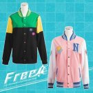 Free! Iwatobi Swim Club Cosplay Costumes Hazuki Nagisa Hoodie Makoto Jacket Coat