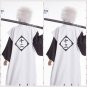 Anime Bleach Cosplay Costume (1st-13th) Division Captain Cos Cloak with Sleeveless Halloween Clothes