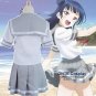 Love Live! Sunshine!! Aqours Takami Chika Cute Sailor Suit Girl Cosplay Costumes